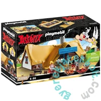 Playmobil - Asterix - Unhygienix - Analfabetix kunyhója játékszett