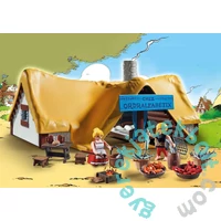 Playmobil - Asterix - Unhygienix - Analfabetix kunyhója játékszett