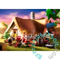 Playmobil - Asterix - Unhygienix - Analfabetix kunyhója játékszett