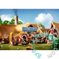 Playmobil - Asterix - Unhygienix - Analfabetix kunyhója játékszett