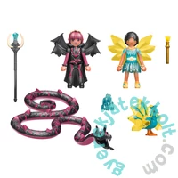 Playmobil - Ayuma - Crystal Fairy és Bat Fairy tündérek lélekállattal játékszett