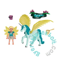 Playmobil - Ayuma - Crystal Fairy Kristálytündér egyszarvúval játékszett