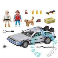 Playmobil - Back to the Future - Vissza a jövőbe - DeLorean autó játékszett