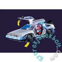 Playmobil - Back to the Future - Vissza a jövőbe - DeLorean autó játékszett