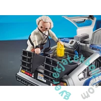 Playmobil - Back to the Future - Vissza a jövőbe - DeLorean autó játékszett