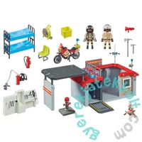 Playmobil - City Action - Hordozható tűzoltóság játékszett