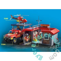 Playmobil - City Action - Hordozható tűzoltóság játékszett
