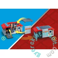 Playmobil - City Action - Hordozható tűzoltóság játékszett