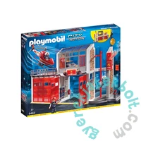 Playmobil - City Action - Óriás tűzoltóállomás játékszett
