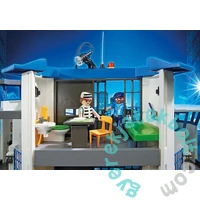 Playmobil City Action - Rendőr-főkapitányság cellákkal játékszett