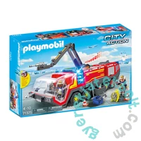 Playmobil City Action - Reptéri tűzoltóautó játékszett