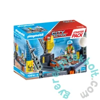 Playmobil - City Action - Starter Pack - Építkezés csörlővel kezdő játékszett