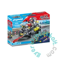 Playmobil - City Action - SWAT- Terepjáró quad játékszett