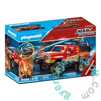 Playmobil - City Action - Tűzoltó Pick-up játékszett