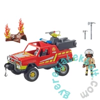 Playmobil - City Action - Tűzoltó Pick-up játékszett