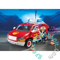 Playmobil City Action - Tűzoltó autó fénnyel és hanggal játékszett