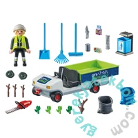 Playmobil - City Action - Várostakarítás elektromos járművel játékszett