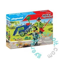 Playmobil - City Action - Várostakarító csapat játékszett