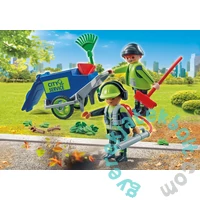 Playmobil - City Action - Várostakarító csapat játékszett