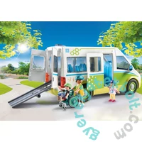 Playmobil - City Life - Iskolabusz játékszett