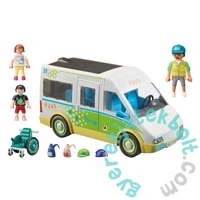Playmobil - City Life - Iskolabusz játékszett