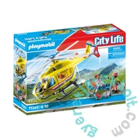 Playmobil - City Life - Mentőhelikopter játékszett