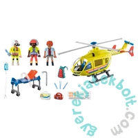 Playmobil - City Life - Mentőhelikopter játékszett