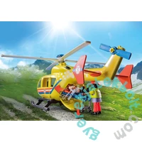 Playmobil - City Life - Mentőhelikopter játékszett