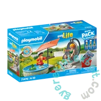 Playmobil - City Life - Pancsolás a kertben játékszett (71476)