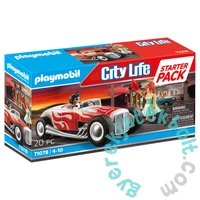 Playmobil - City Life - Starter Pack - Hot Rod kezdő játékszett