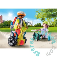 Playmobil - City Life - Starter Pack - Segway mentőakció kezdő játékszett