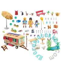 Playmobil - Country - Hangulatos vagonkávézó játékszett