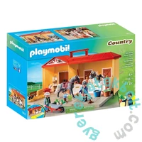 Playmobil Country - Hordozható lovascentrum játékszett