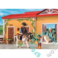 Playmobil Country - Hordozható lovascentrum játékszett