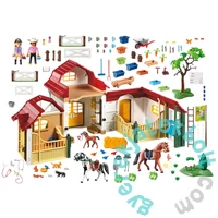 Playmobil Country - Nagy lovarda játékszett