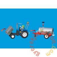 Playmobil Country - Pótkocsis traktor víztartállyal játékszett