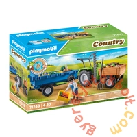 Playmobil - Country - Traktor utánfutóval játékszett