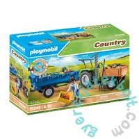 Playmobil - Country - Traktor utánfutóval játékszett