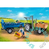 Playmobil - Country - Traktor utánfutóval játékszett