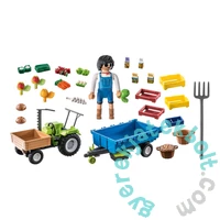 Playmobil - Country - Traktor utánfutóval játékszett