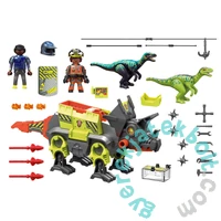 Playmobil - Dino Rise - Robo-Dino harci gépezet játékszett