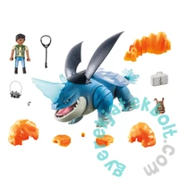 Playmobil - Dragons:The Nine Realms - Plowhorn és Dangelo játékszett