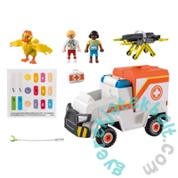 Playmobil - Duck on Call - Mentő esetkocsi játékszett
