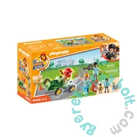 Playmobil - Duck on Call - Mentők bevetésen: versenybaleset játékszett