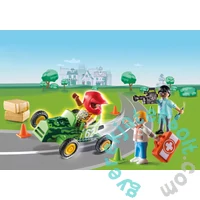 Playmobil - Duck on Call - Mentők bevetésen: versenybaleset játékszett