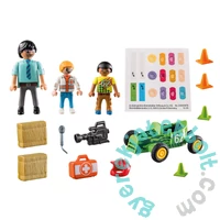 Playmobil - Duck on Call - Mentők bevetésen: versenybaleset játékszett