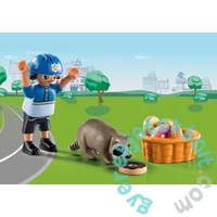 Playmobil - Duck on Call - Rendőrségi bevetés: rablóüldözés játékszett