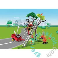 Playmobil - Duck on Call - Tűzoltó bevetés: macskamentés játékszett