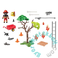 Playmobil - Duck on Call - Tűzoltó bevetés: macskamentés játékszett