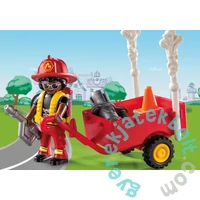 Playmobil - Duck on Call - Tűzoltó bevetés: macskamentés játékszett